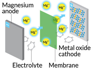 Tin enables first magnesium battery to run at room temperature