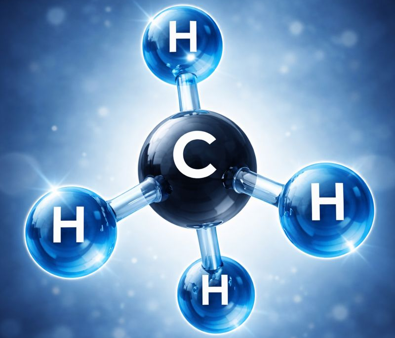 Methane molecule