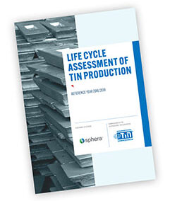Lifecycle Assessment of tin production